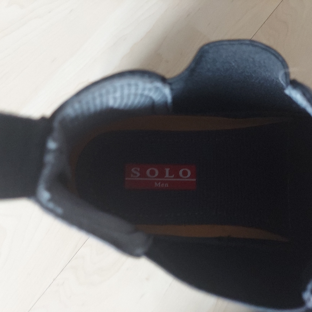 Solo Parker 600 Men's Ankle Boot. Size 10 Color Black - Picture 6 of 7